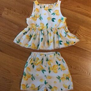 Rare Editions Little Girl Shorts Set